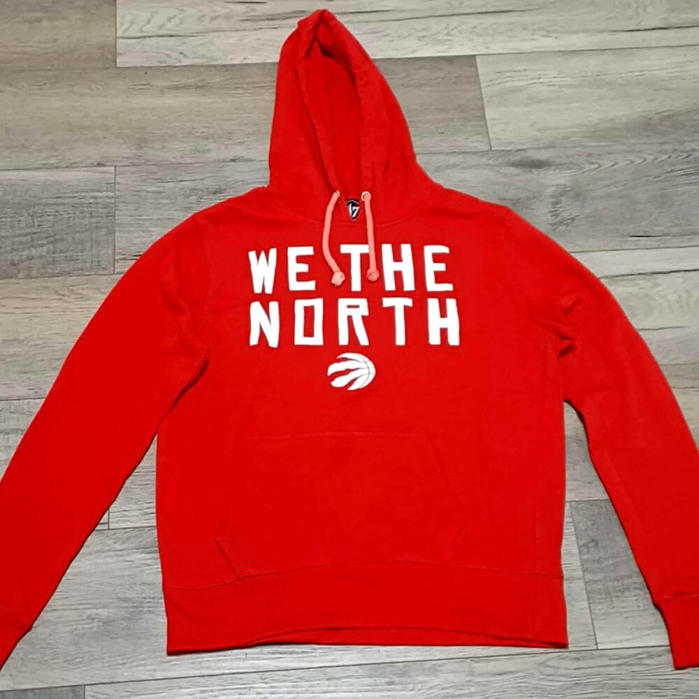 Red Basket Ball "We The North"  Medium Hoodie Jacket!